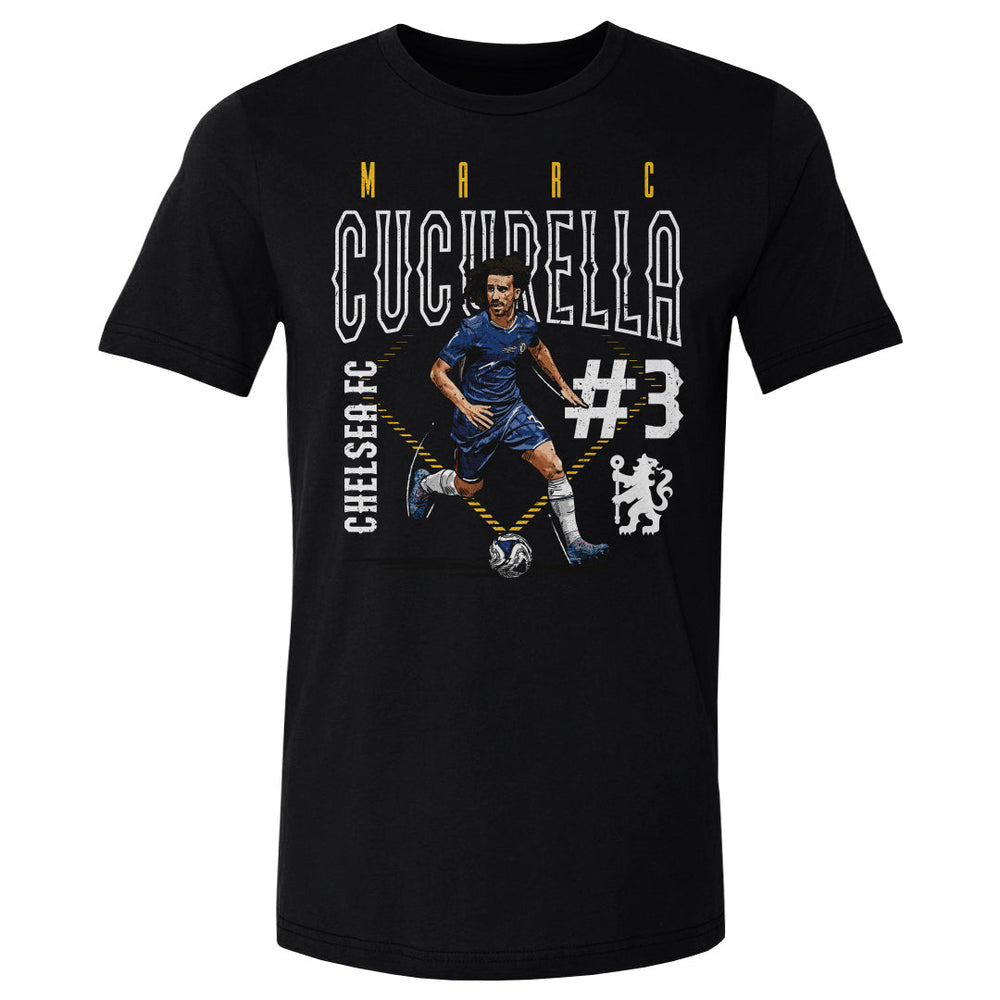 Marc Cucurella Chelsea FC Outline Number WHT (ONLINE ORDER ONLY)