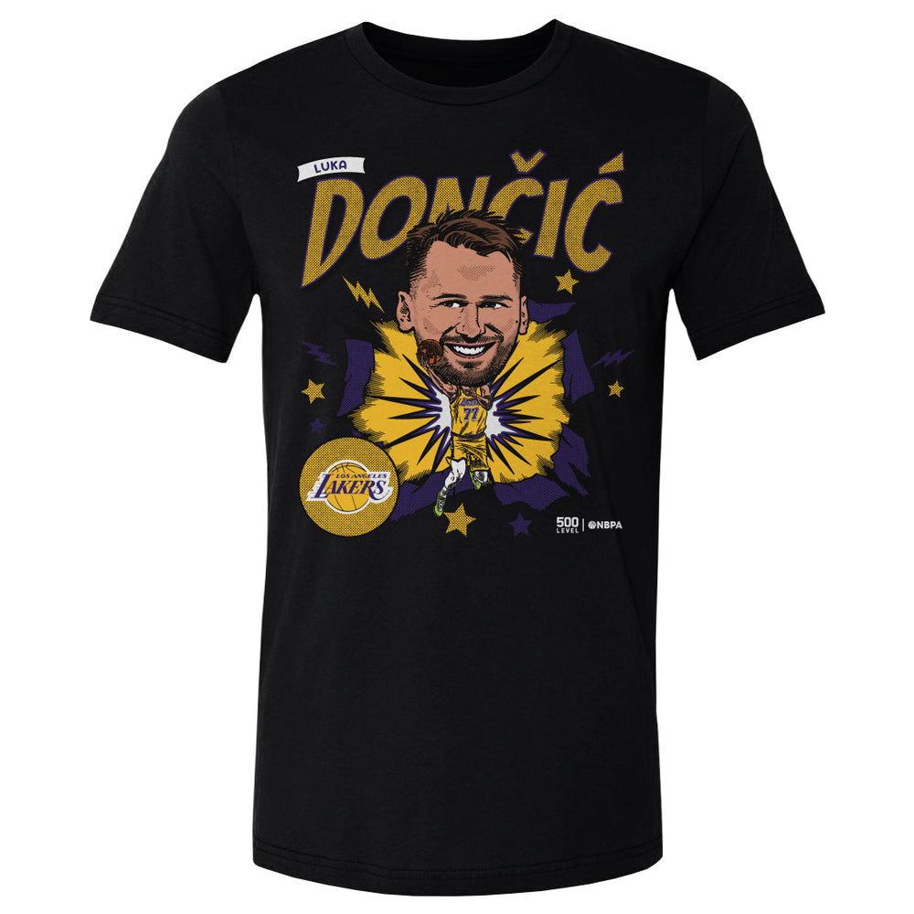 Luka Doncic Los Angeles Lakers Caricature WHT (ONLINE ORDER ONLY)