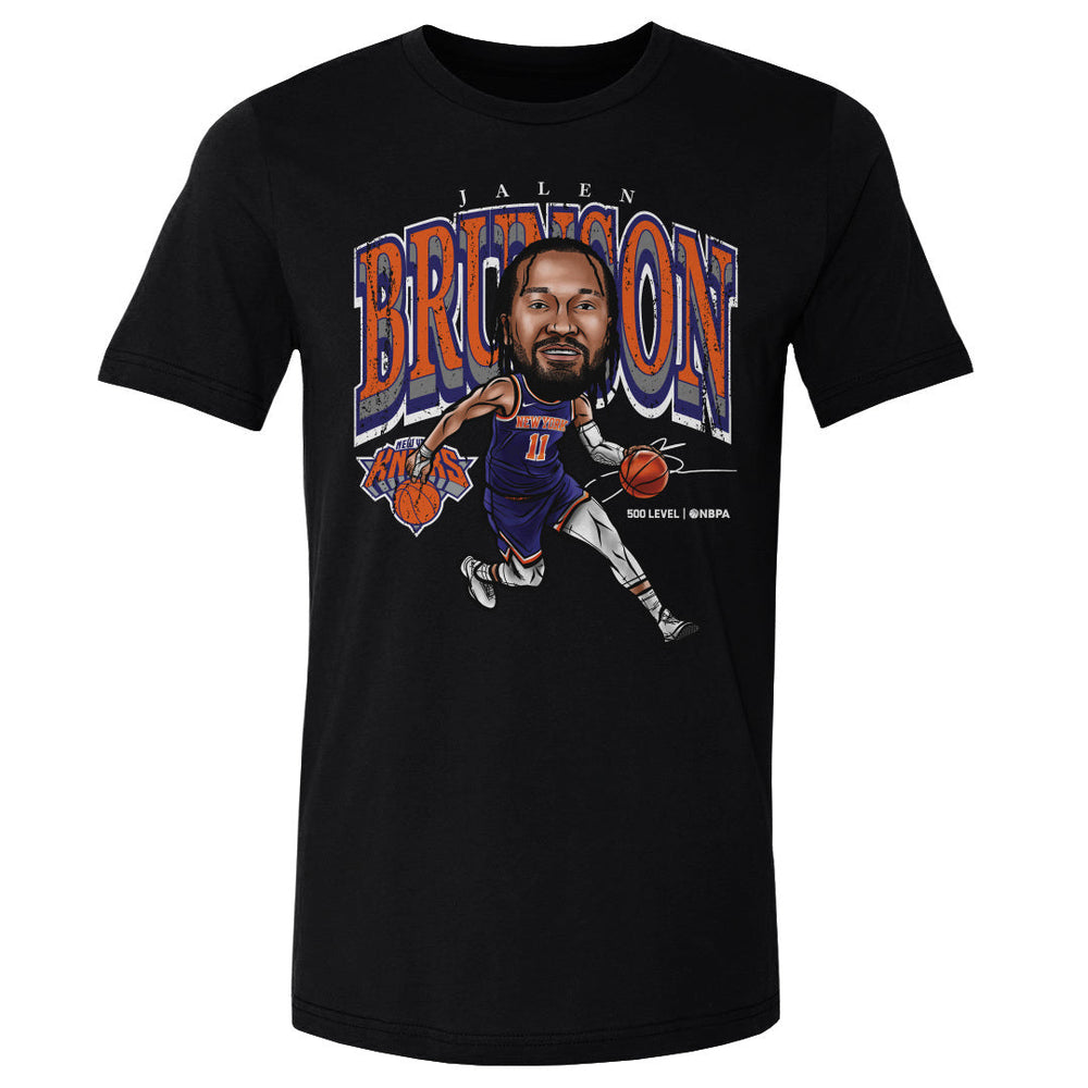 Jalen Brunson New York Knicks Cartoon WHT (ONLINE ORDER ONLY)