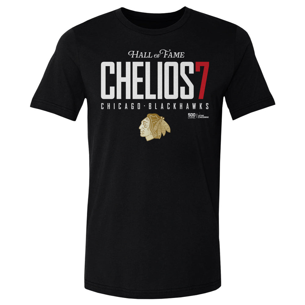 Chris Chelios Chicago Blackhawks H.O.F. Elite WHT (ONLINE ORDER ONLY)