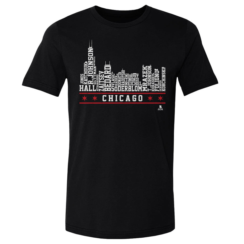 Chicago Hockey Roster Skyline 23 WHT (ONLINE ORDER ONLY)