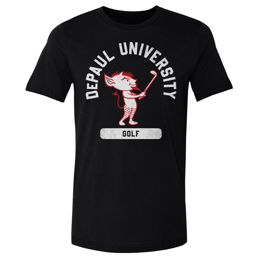 DePaul Blue Demons Mascot Golf WHT (ONLINE ORDER ONLY)