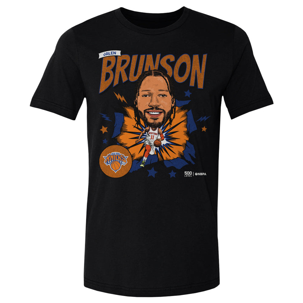 Jalen Brunson New York Knicks Caricature Retro WHT (ONLINE ORDER ONLY)