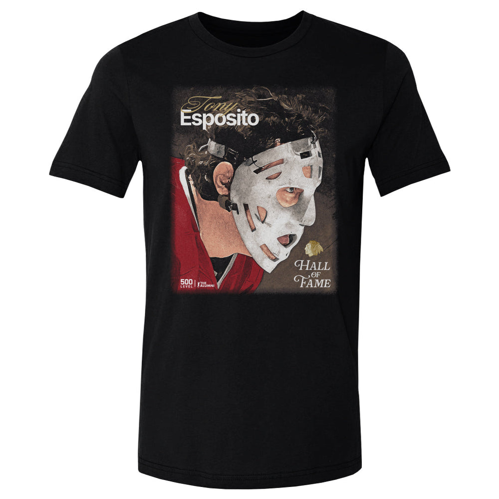 Tony Esposito Chicago Blackhawks H.O.F. Mask WHT (ONLINE ORDER ONLY)