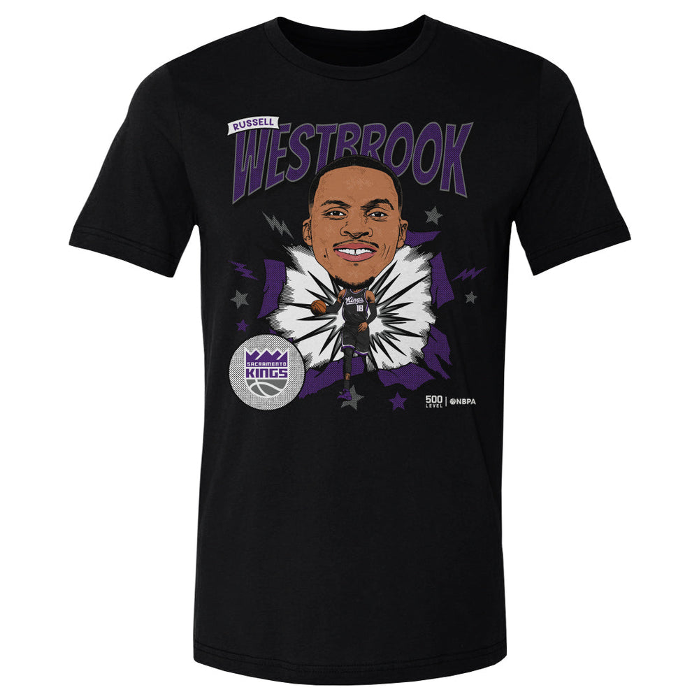 Russell Westbrook Sacramento Kings Caricature WHT (ONLINE ORDER ONLY)
