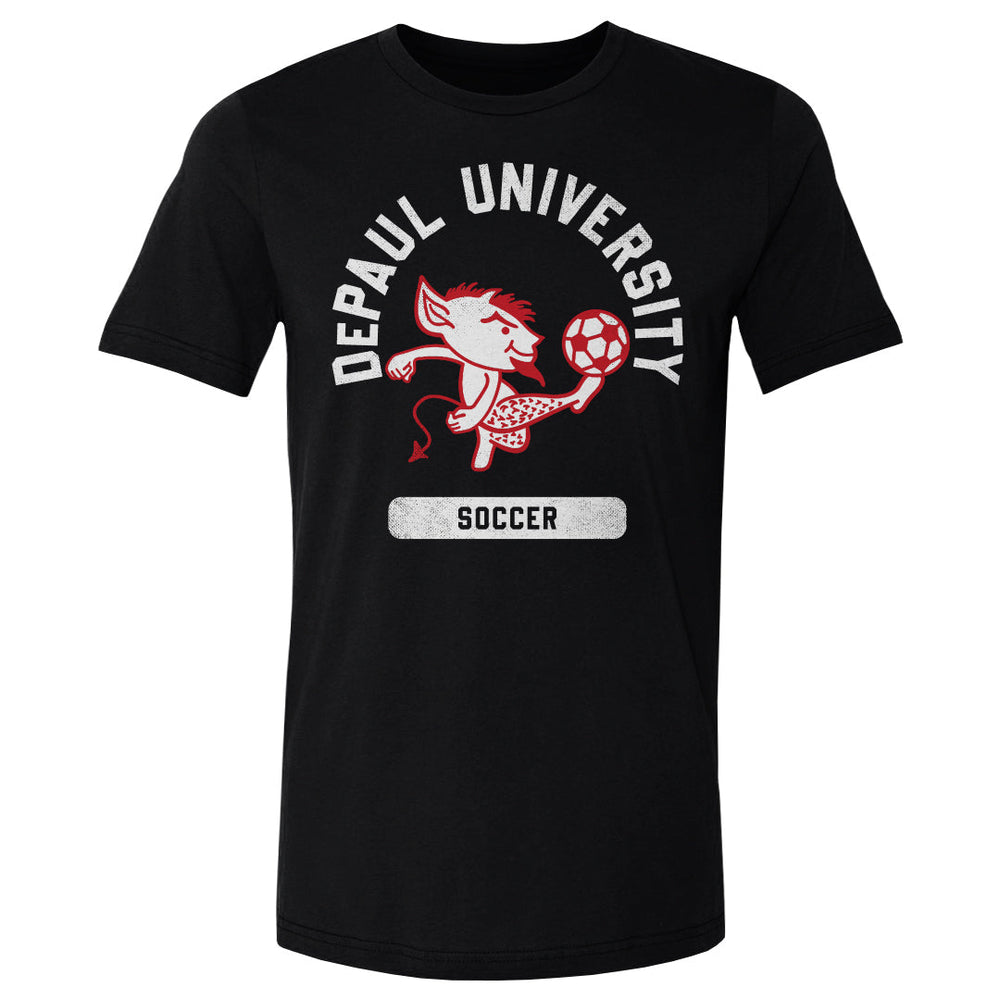 DePaul Blue Demons Mascot Soccer WHT
