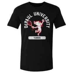 DePaul Blue Demons Mascot Tennis WHT (ONLINE ORDER ONLY)