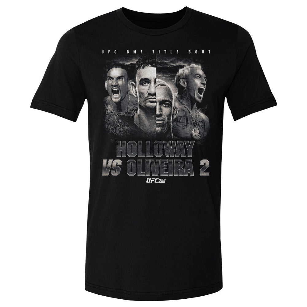 UFC 326 Holloway Vs. Oliveira 2 Match Up Portraits WHT (ONLINE ORDER ONLY)