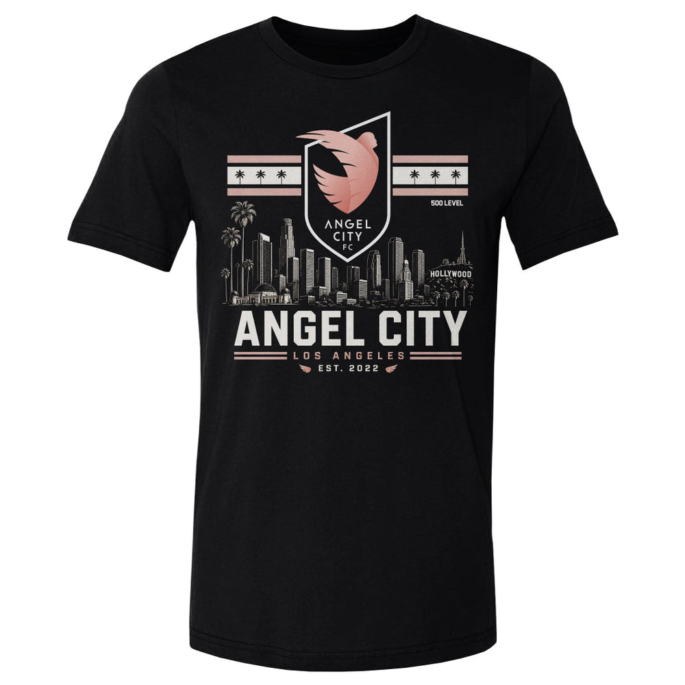 Angel City FC Skyline Logo WHT