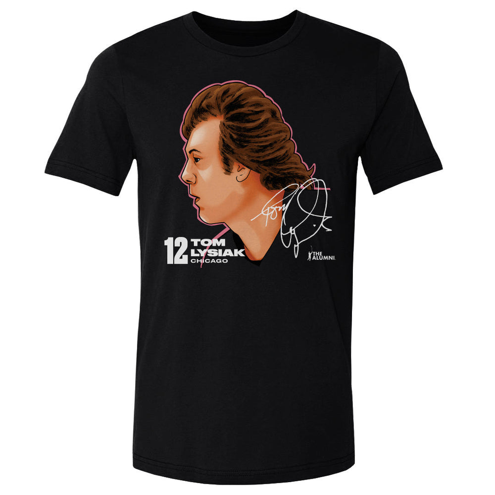 Tom Lysiak Chicago Profile WHT (ONLINE ORDER ONLY)