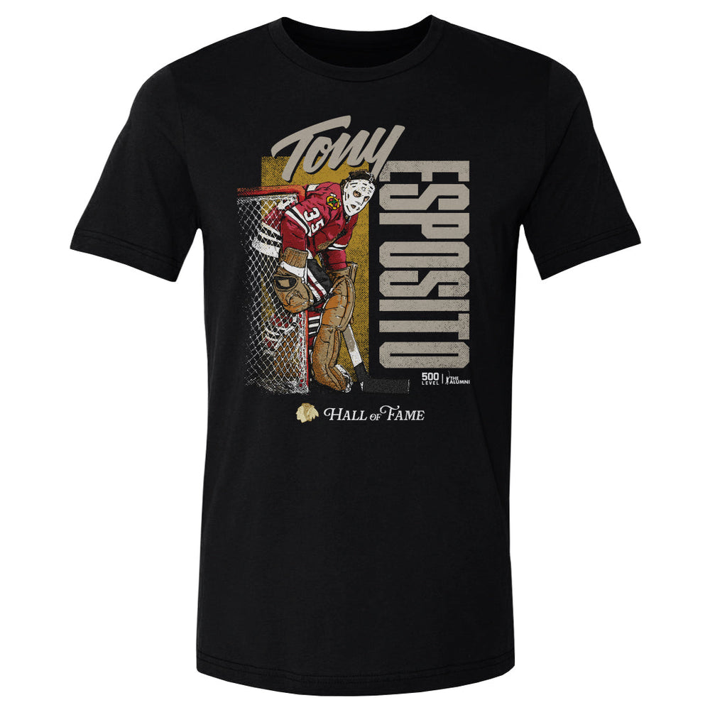 Tony Esposito Chicago Blackhawks H.O.F. Highlight WHT (ONLINE ORDER ONLY)