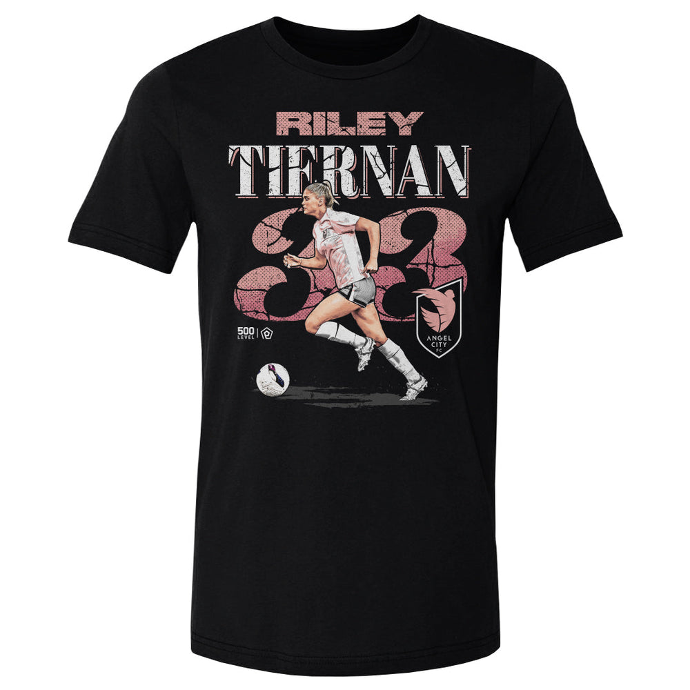 Riley Tiernan Angel City FC Cracked Number WHT