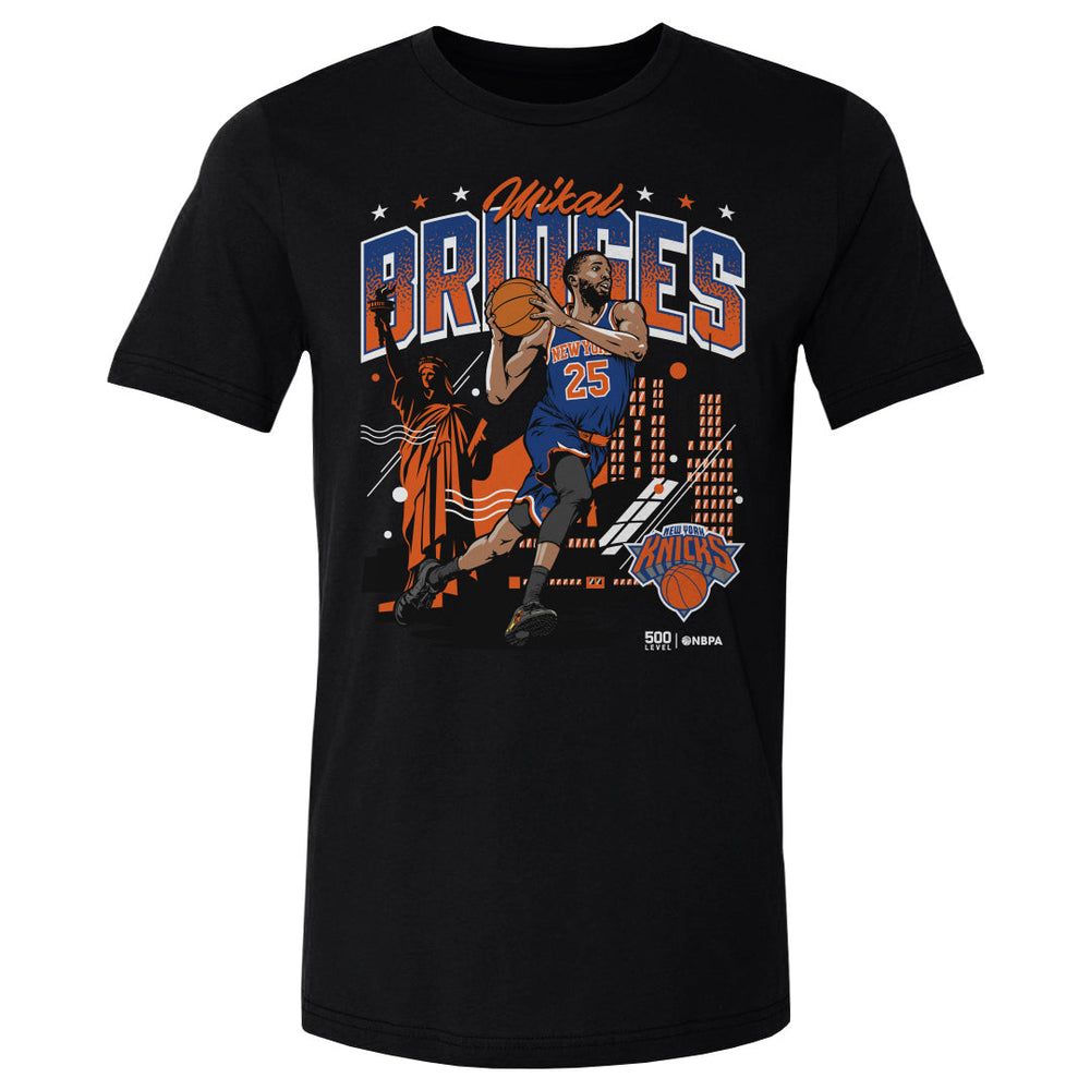 Mikal Bridges New York Knicks Skyline WHT (ONLINE ORDER ONLY)
