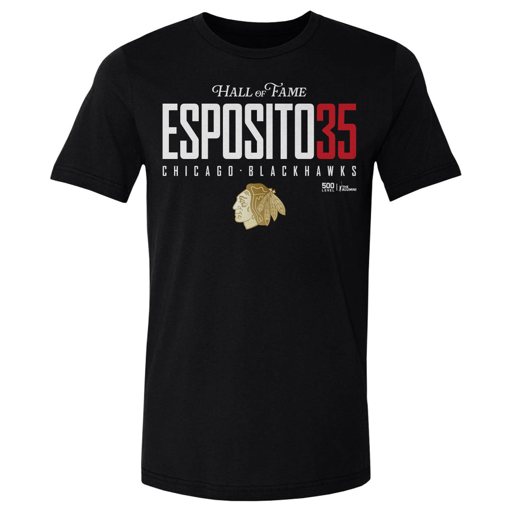 Tony Esposito Chicago Blackhawks H.O.F. Elite WHT (ONLINE ORDER ONLY)