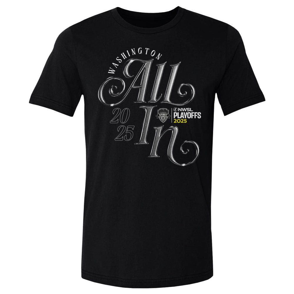 Washington Spirit NWSL Playoff All In 2025 WHT (ONLINE ORDER ONLY)