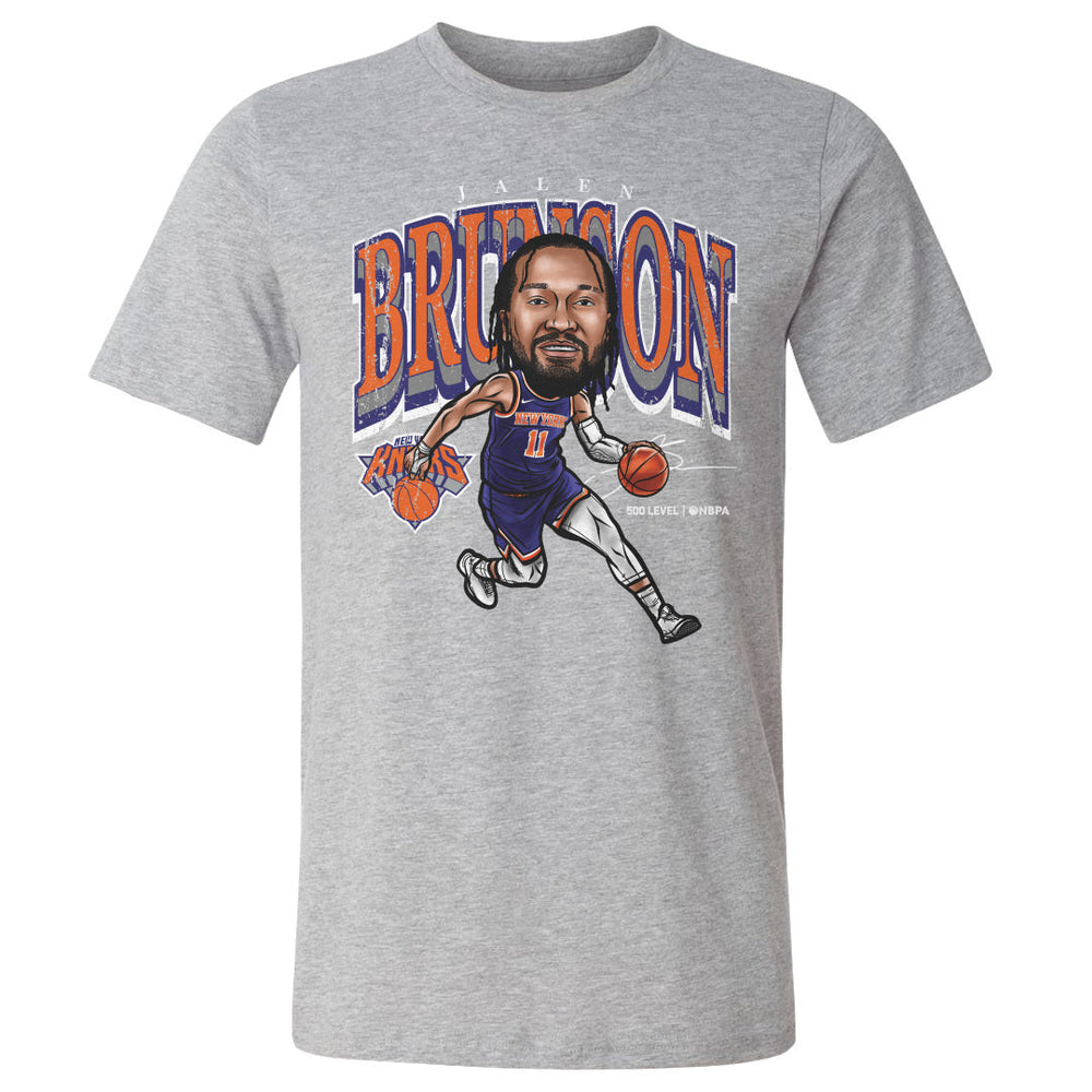 Jalen Brunson New York Knicks Cartoon WHT (ONLINE ORDER ONLY)