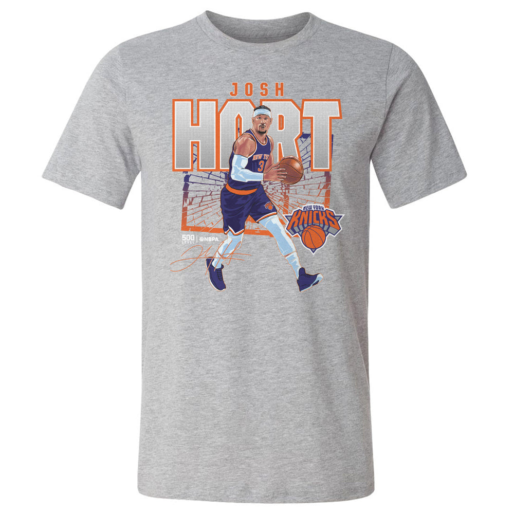 Josh Hart New York Knicks Shattered WHT (ONLINE ORDER ONLY)
