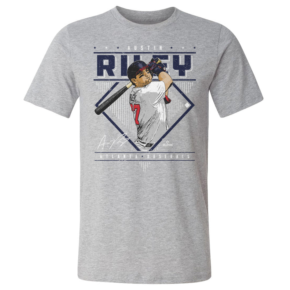 Austin Riley Atlanta Diamond Name WHT