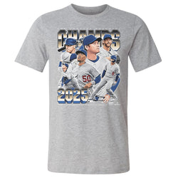 Los Angeles D Baseball 2025 Champs Vintage WHT (ONLINE ORDER ONLY)