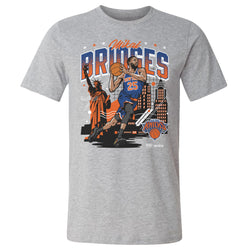 Mikal Bridges New York Knicks Skyline WHT (ONLINE ORDER ONLY)
