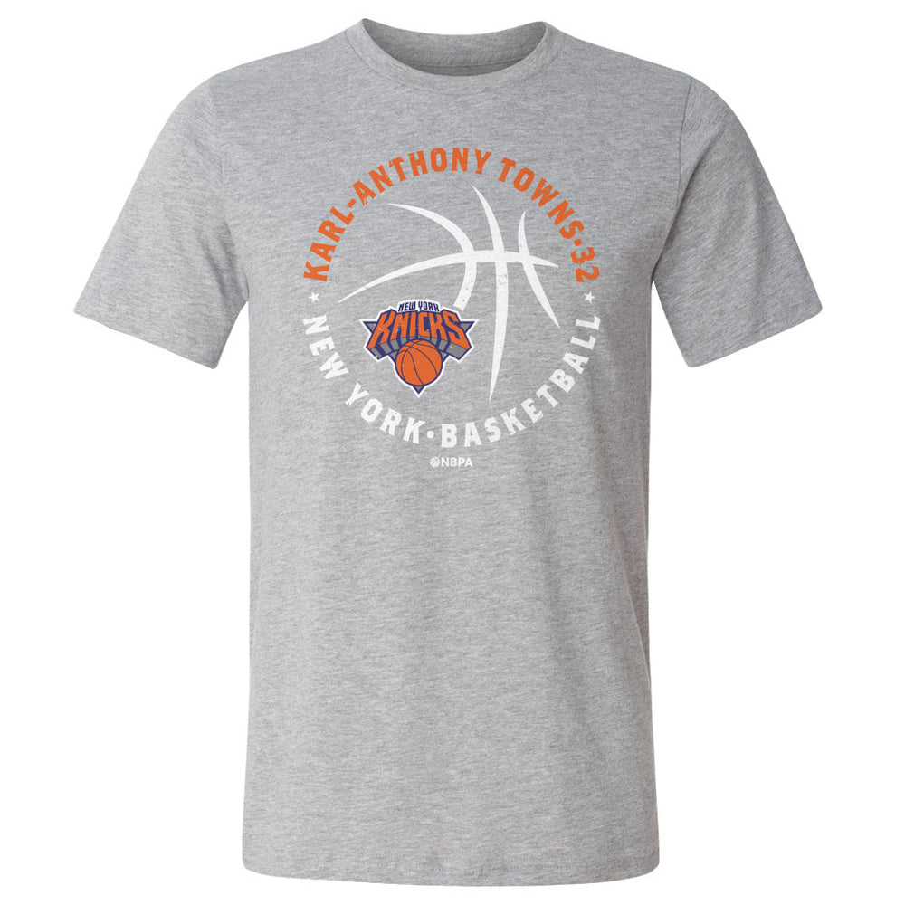 Karl-Anthony Towns New York Knicks Player Ball WHT (ONLINE ORDER ONLY)