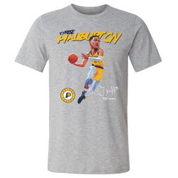 Tyrese Haliburton Indiana Pacers Caricature WHT (ONLINE ORDER ONLY)