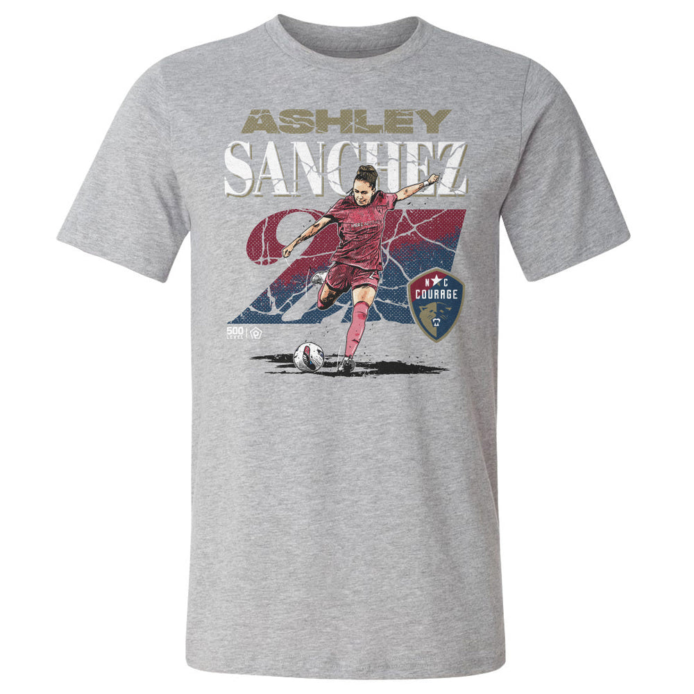 Ashley Sanchez North Carolina Courage Cracked Number WHT (ONLINE ORDER ONLY)