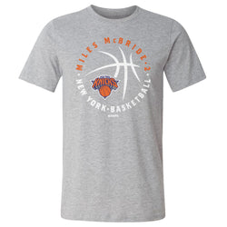 Miles McBride New York Knicks Player Ball WHT (ONLINE ORDER ONLY)