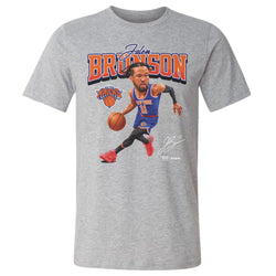 Jalen Brunson New York Knicks Caricature WHT