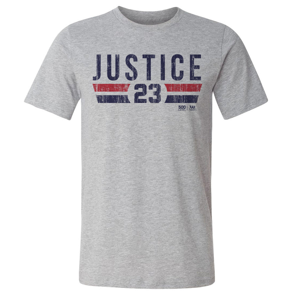 David Justice Atlanta Font