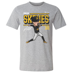 Paul Skenes Pittsburgh Cartoon WHT