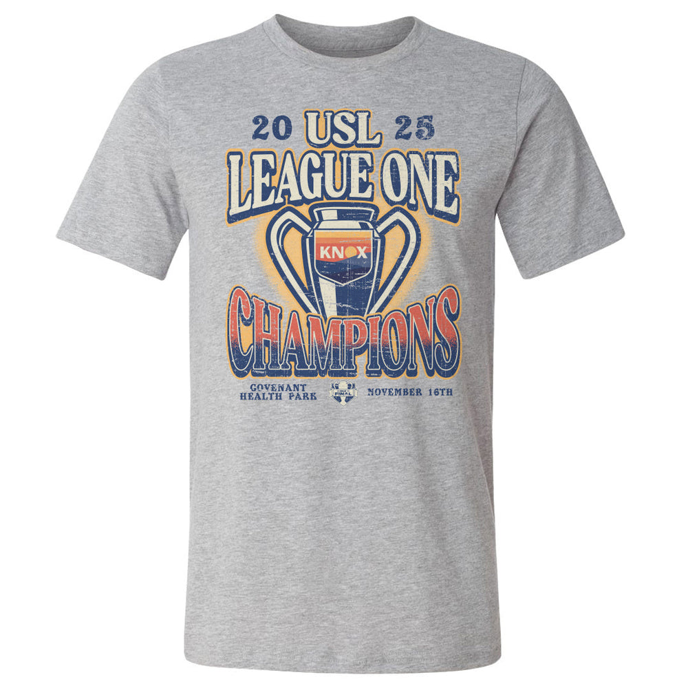 One Knoxville SC 2025 USL League One Final Champions Trophy WHT (ONLINE ORDER ONLY)