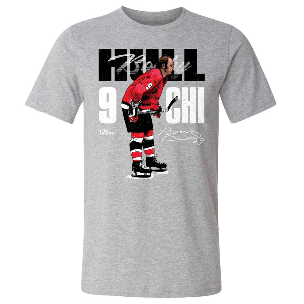 Bobby Hull Chicago Bold WHT (ONLINE ORDER ONLY)