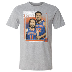 Jalen Brunson & Karl-Anthony Towns New York Knicks Step Brothers WHT (ONLINE ORDER ONLY)