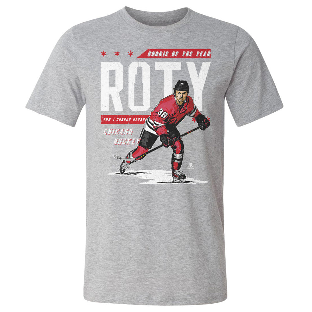 Connor Bedard Chicago Rookie Of The Year WHT (ONLINE ORDER ONLY)