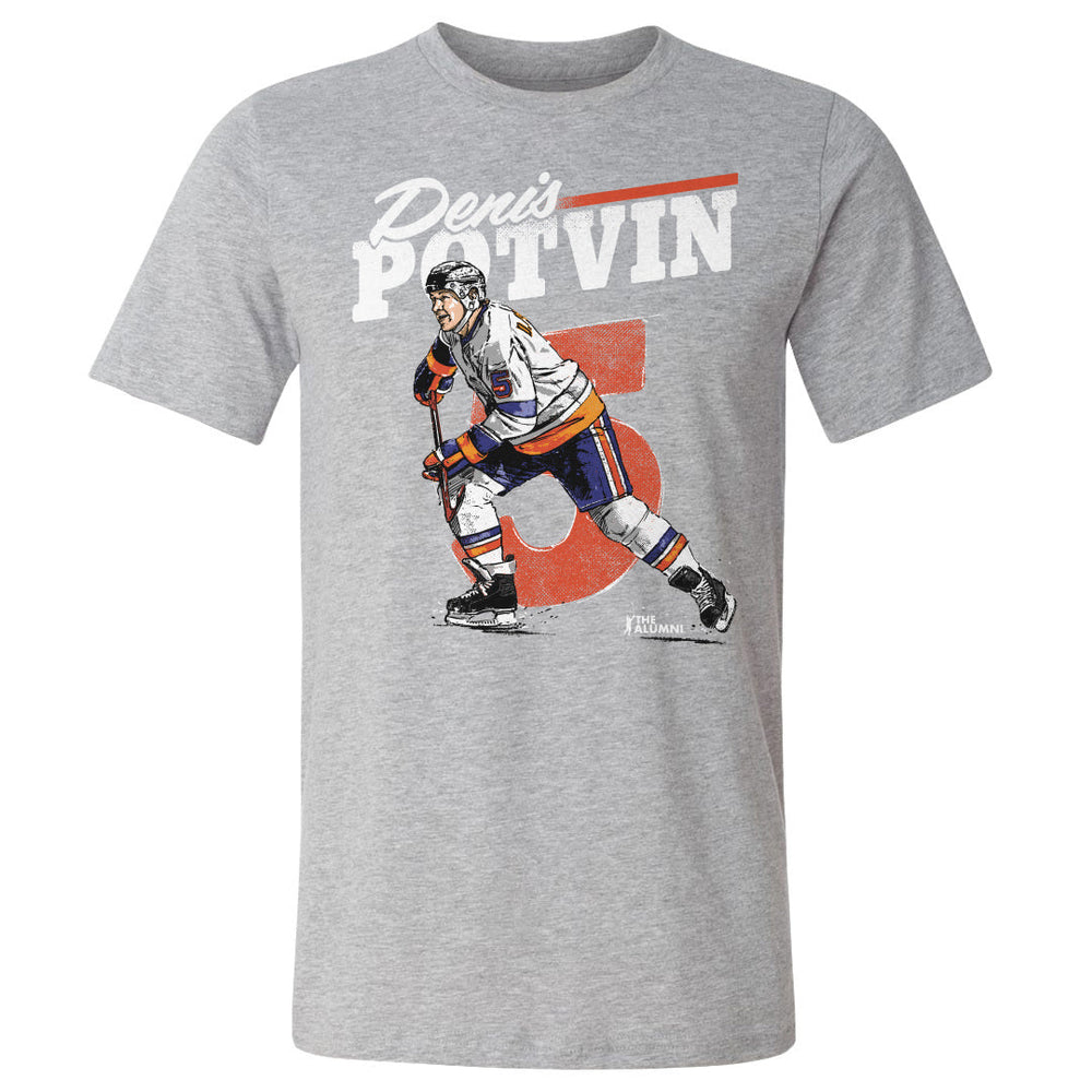 Denis Potvin New York I Retro WHT