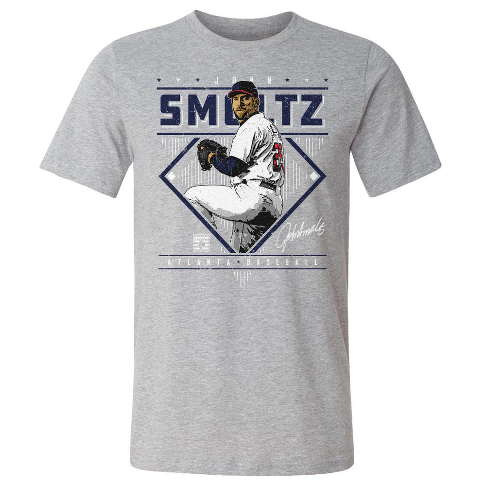 John Smoltz Atlanta Diamond Name WHT