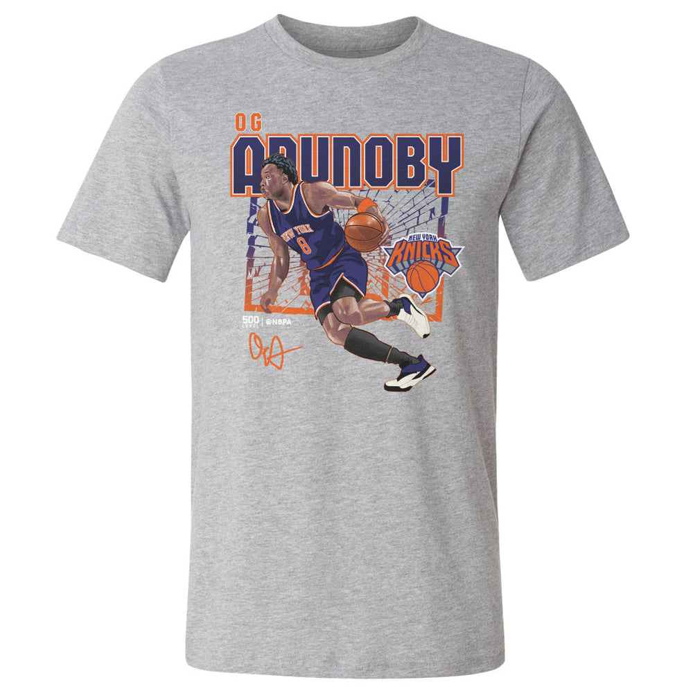OG Anunoby New York Knicks Shattered WHT (ONLINE ORDER ONLY)