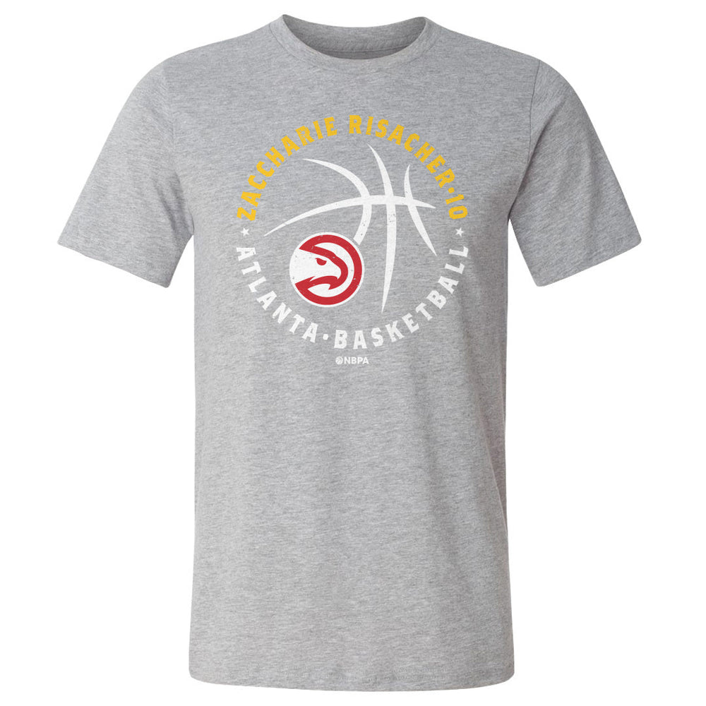 Zaccharie Risacher Atlanta Hawks Player Ball WHT (ONLINE ORDER ONLY)