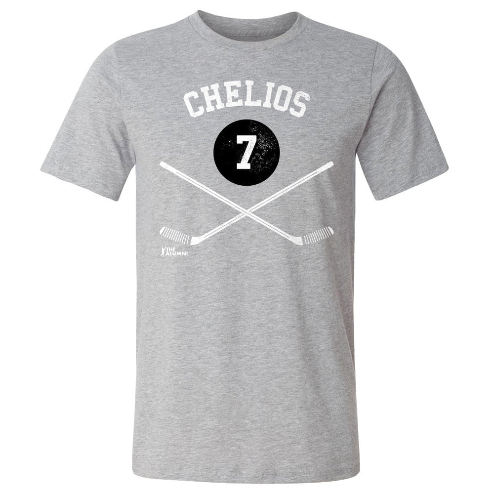Chris Chelios Chicago 7 Sticks WHT (ONLINE ORDER ONLY)