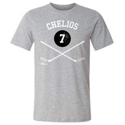 Chris Chelios Chicago 7 Sticks WHT (ONLINE ORDER ONLY)