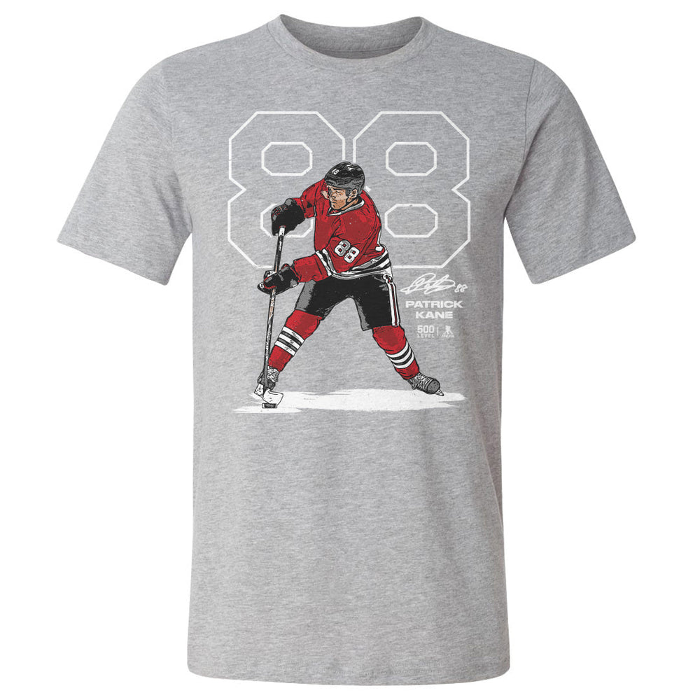 Patrick Kane Chicago Outline WHT (ONLINE ORDER ONLY)