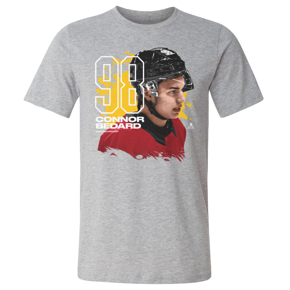 Connor Bedard Chicago Profile WHT (ONLINE ORDER ONLY)