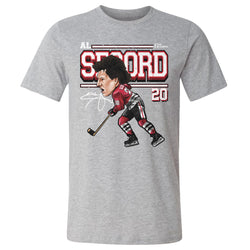 Al Secord Chicago Cartoon WHT (ONLINE ORDER ONLY)