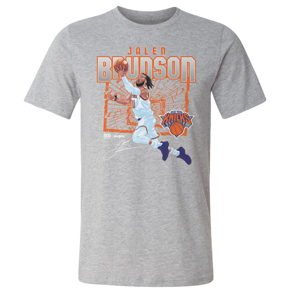 Jalen Brunson New York Knicks Shattered WHT (ONLINE ORDER ONLY)