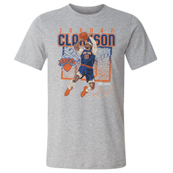 Jordan Clarkson New York Knicks Shattered WHT (ONLINE ORDER ONLY)