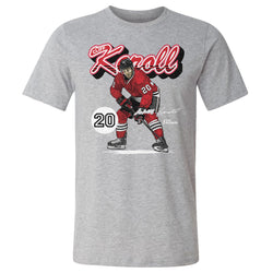 Cliff Koroll Chicago Retro Script WHT (ONLINE ORDER ONLY)