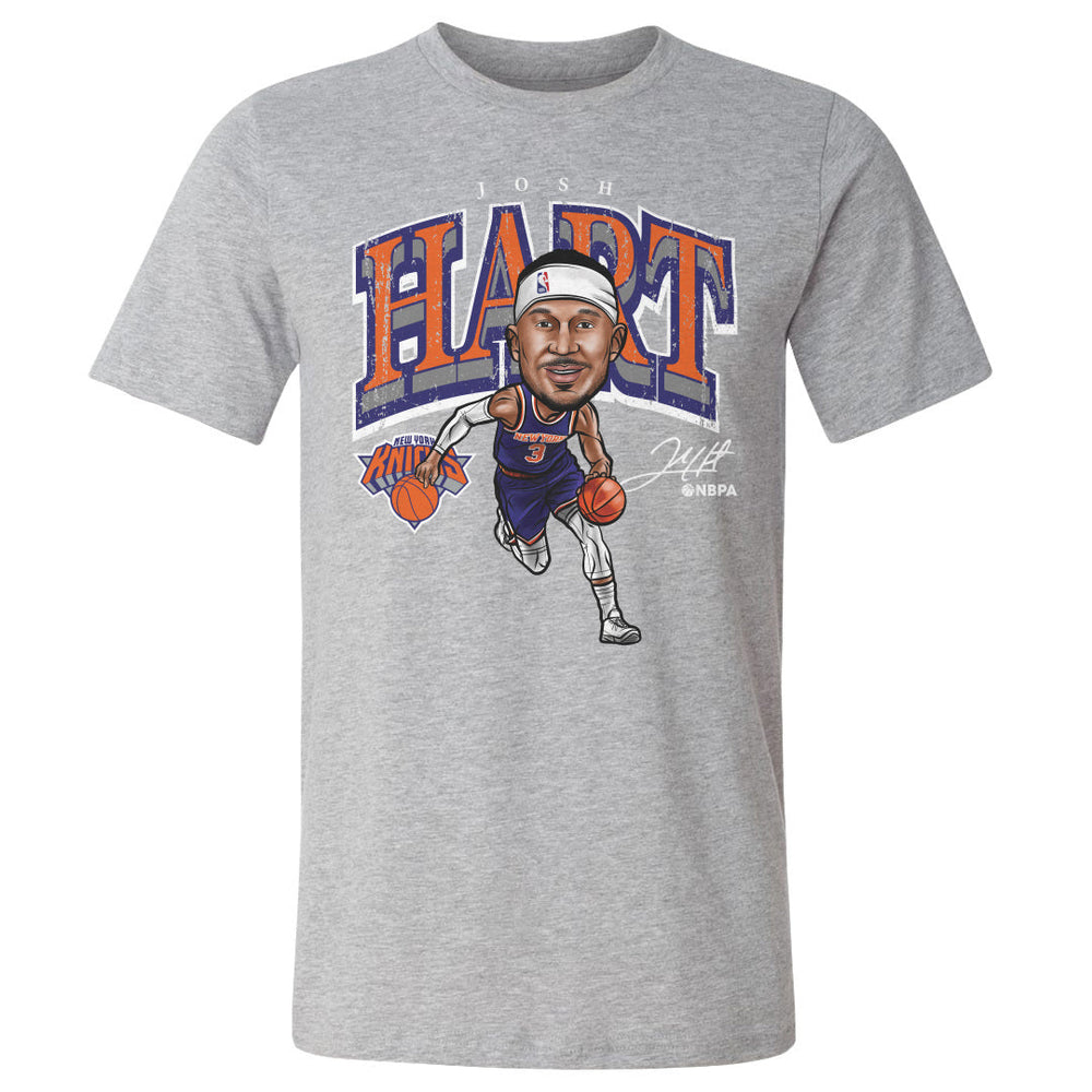 Josh Hart New York Knicks Cartoon WHT (ONLINE ORDER ONLY)
