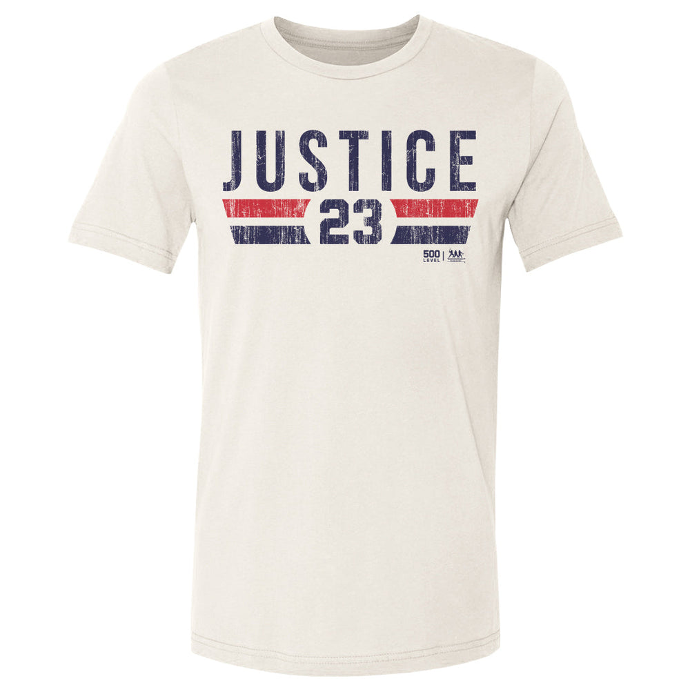 David Justice Atlanta Font