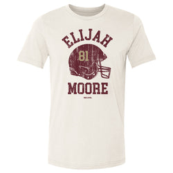Elijah Moore College Helmet Font